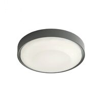 Plafoniera exterior gri IP65 LED 20W/1900lm/3000K, Osiris 90119 Redo