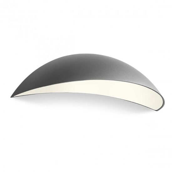 Aplica exterior gri IP54 LED 18W/1620lm/3000K, Palma 90235 Redo