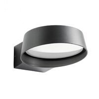 Aplica exterior negru IP65 LED 12W/1320lm/3000K, Phaser 90046 Redo