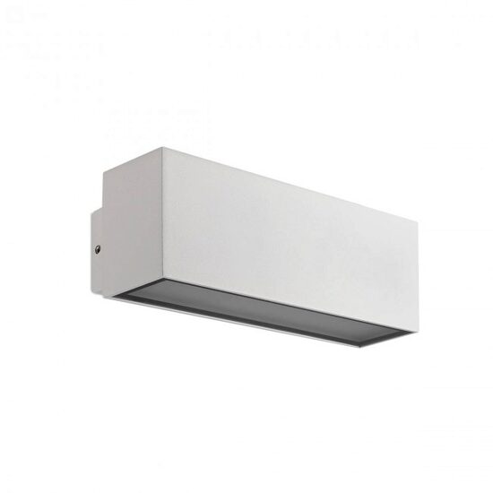 Aplica exterior alba IP54 LED 10W/900lm/3000K, Planit 90095 Redo