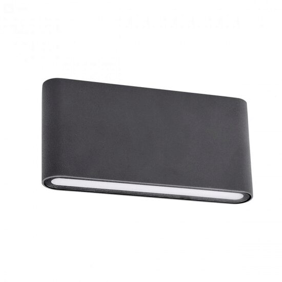 Aplica exterior IP54 gri inchis LED 12W/1524lm/3000K, Pocket 9054 Redo