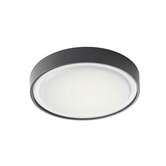 Plafoniera exterior gri IP65 LED 16W/1712lm/3000K, Ponza 90155 Redo