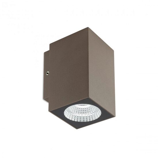 Aplica exterior maro dispersor sticla IP65 LED 3W/360lm/3000K, Quad 90086 Redo