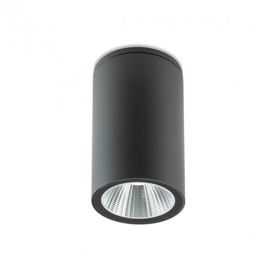 Plafoniera exterior gri dispersor sticla IP65 LED 3W/360lm/3000K, Ram 90082 Redo