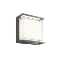 Aplica exterior gri IP65 LED 17W/1564lm/3000K, Scrigno 90241 Redo