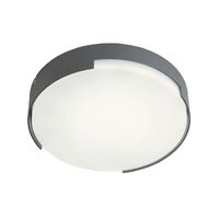 Plafoniera exterior gri IP54 LED 16W/1711lm/3000K, Skor 90005 Redo