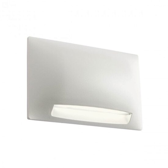 Aplica exterior alba IP65 LED 4W/368lm/3000K, Slot 90122 Redo