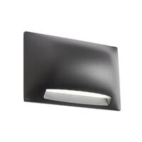 Aplica exterior gri IP65 LED 4W/368lm/3000K, Slot 90123 Redo
