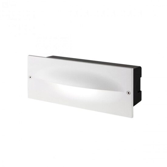 Aplica exterior alba incastrabila IP54 LED 10W/1028lm/3000K, Tampa 90009 Redo