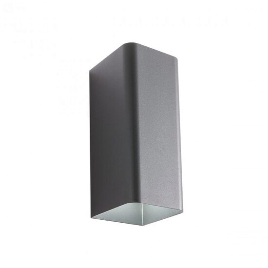 Aplica exterior gri dispersoare sticla IP54 LED 12W/1200lm/3000K, Tav 9562 Redo