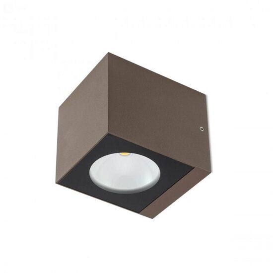 Aplica exterior maro dispersor sticla IP65 LED 12W/1332lm/3000K, Teko 90102 Redo