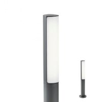 Stalp exterior gri IP54 LED 9W/1035lm/4000K, Troll 9589 Redo