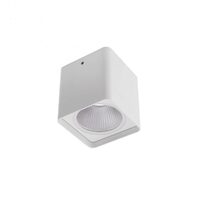 Plafoniera exterior alba patrata IP54 LED 20W/2226lm/4000K, Xia 90031 Redo