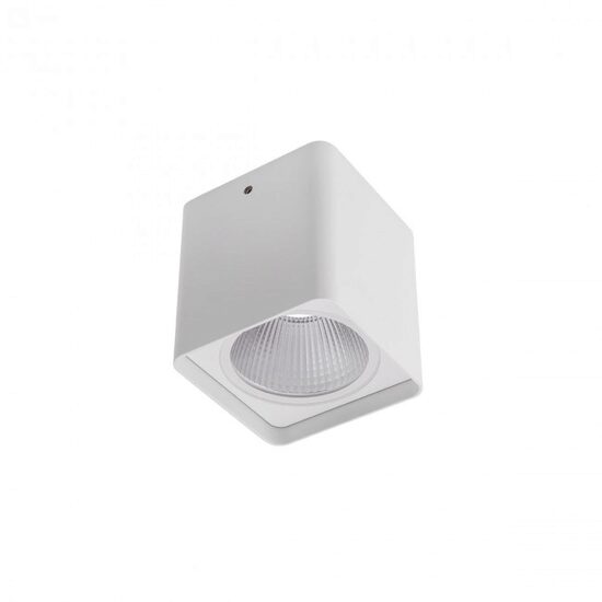 Plafoniera exterior alba patrata IP54 LED 20W/2226lm/4000K, Xia 90031 Redo
