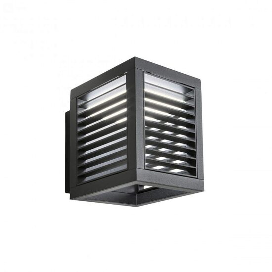 Aplica exterior negru IP54 LED 10W/1300lm/2900K-3100K, Xiera 9566 Redo