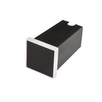Spot exterior negru incastrabil patrat IP65 LED 2.3W/240lm/3000K, Xpi 90041 Redo