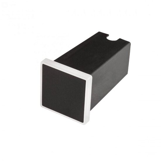 Spot exterior negru incastrabil patrat IP65 LED 2.3W/240lm/3000K, Xpi 90041 Redo