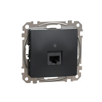 Priza date RJ45 Cat.5e UTP antracit Sedna Design, SDD114451 Schneider Electric
