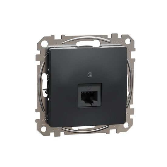 Priza date RJ45 Cat.5e UTP antracit Sedna Design, SDD114451 Schneider Electric